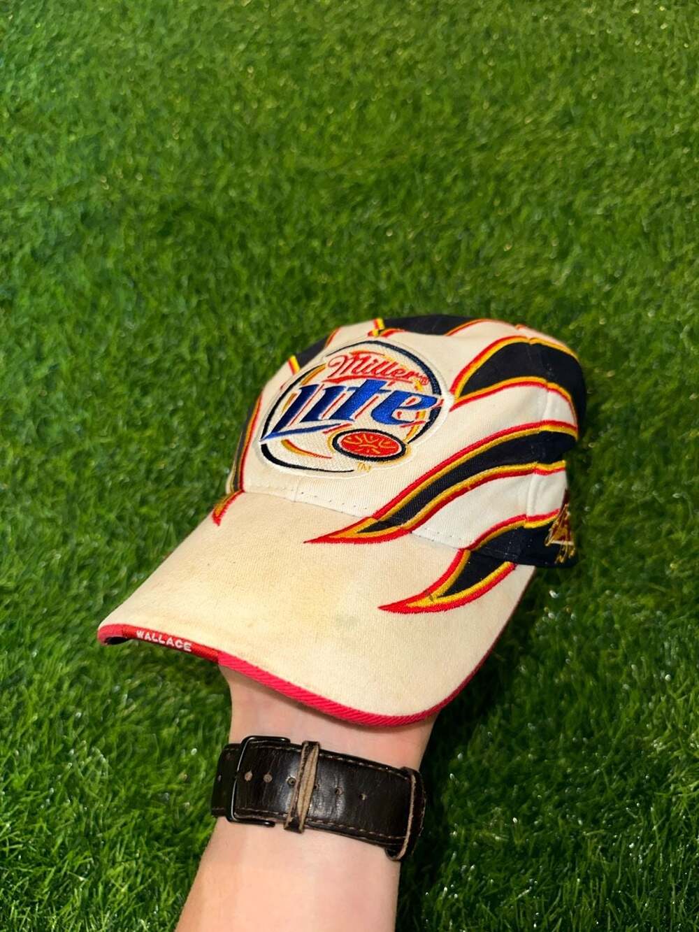Chase Authentics Rusty Wallace Miller Lite NASCAR Hat